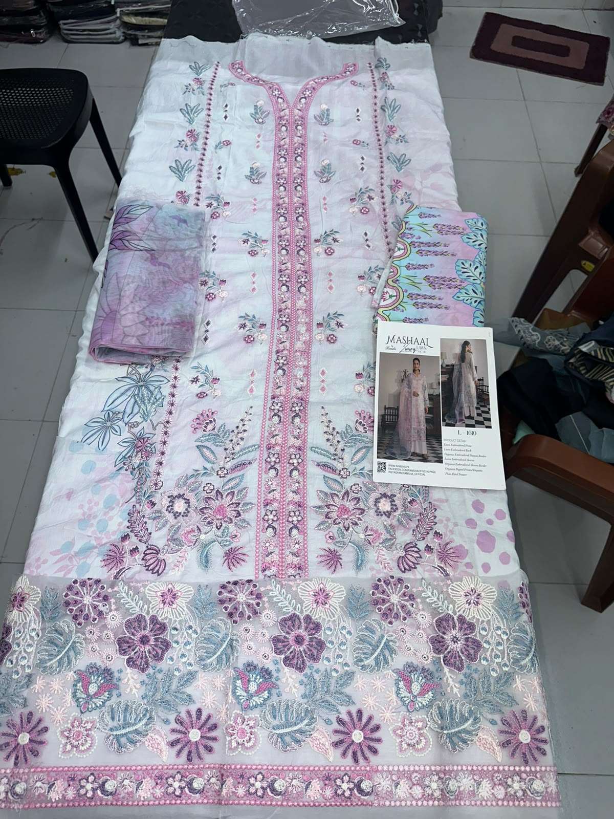 MASHAAL LUXURY LAWN VOL 16 RAMSHA